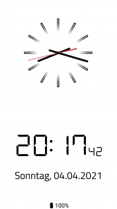 اسکرین شات برنامه Clock Screensaver 2