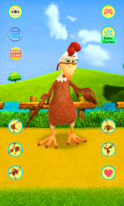 اسکرین شات برنامه Talking Chicken 7