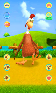 اسکرین شات 6 برنامه Talking Chicken