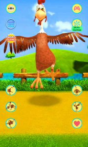 اسکرین شات 5 برنامه Talking Chicken