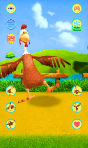 اسکرین شات 8 برنامه Talking Chicken