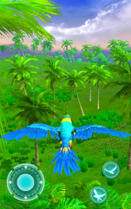 اسکرین شات 8 برنامه Talking Parrot Couple