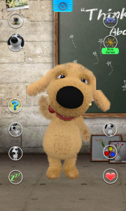 اسکرین شات 2 برنامه Talking Dog