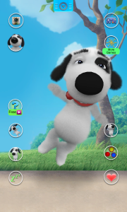 اسکرین شات 1 برنامه Talking Dog