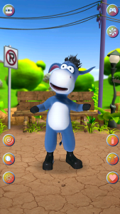 اسکرین شات 2 برنامه Talking Donkey