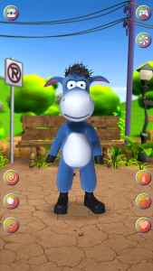 اسکرین شات 3 برنامه Talking Donkey