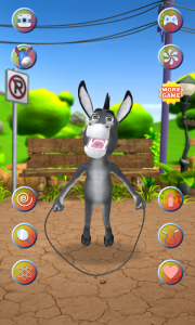 اسکرین شات 3 برنامه Talking Donkey