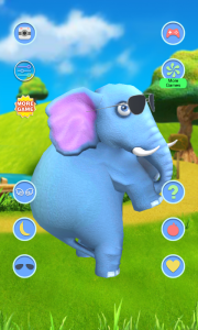 اسکرین شات 5 برنامه Talking Elephant