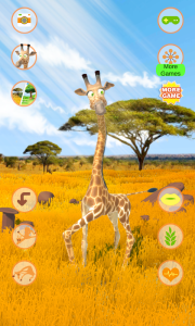 اسکرین شات 3 برنامه Talking Giraffe