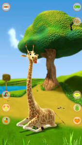 اسکرین شات 8 برنامه Talking Giraffe