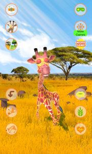 اسکرین شات 4 برنامه Talking Giraffe