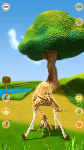 اسکرین شات 5 برنامه Talking Giraffe