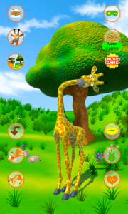 اسکرین شات برنامه Talking Giraffe 1