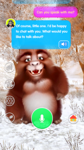 اسکرین شات 1 برنامه Talking Gorilla
