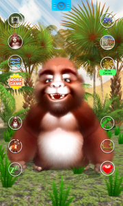 اسکرین شات 3 برنامه Talking Gorilla