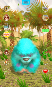 اسکرین شات 4 برنامه Talking Gorilla
