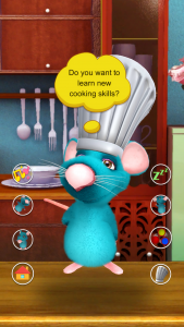 اسکرین شات برنامه Talking Chef Mouse 3
