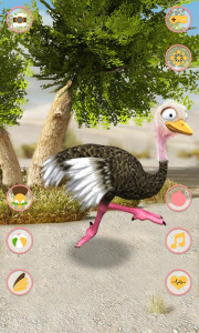 اسکرین شات 5 برنامه Talking Ostrich