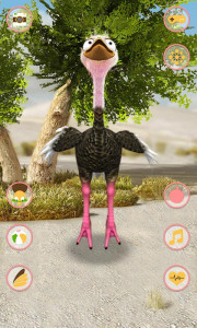 اسکرین شات 4 برنامه Talking Ostrich