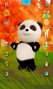 اسکرین شات 8 برنامه Talking Panda