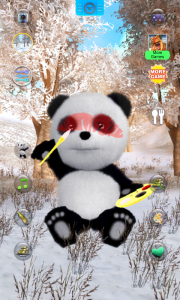 اسکرین شات 7 برنامه Talking Panda