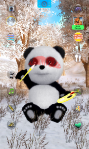 اسکرین شات 7 برنامه Talking Panda