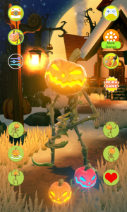 اسکرین شات بازی Talking Jack-o'-lantern 1