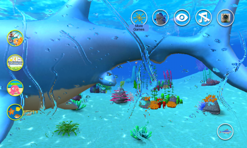 اسکرین شات 2 برنامه Talking Shark