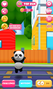اسکرین شات 1 بازی Panda Run