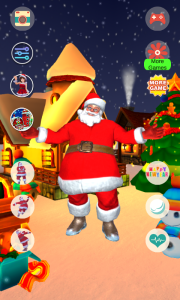 اسکرین شات 4 برنامه Talking Santa Claus