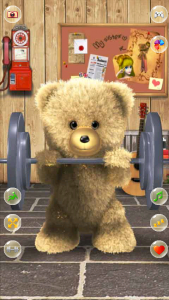 اسکرین شات بازی Talking Teddy Bear 4