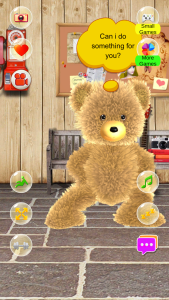 اسکرین شات 1 بازی Talking Teddy Bear