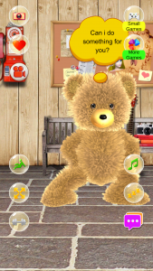 اسکرین شات بازی Talking Teddy Bear 1