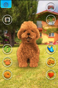 اسکرین شات 1 برنامه Talking Teddy Dog