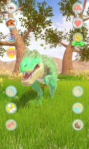 اسکرین شات 4 برنامه Talking Tyrannosaurus Rex