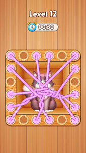 اسکرین شات 4 بازی Woody Untangle Rope 3D Puzzle