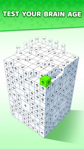 اسکرین شات 2 بازی Tap Out - 3D Block Pop