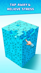 اسکرین شات 1 بازی Tap Out - 3D Block Pop