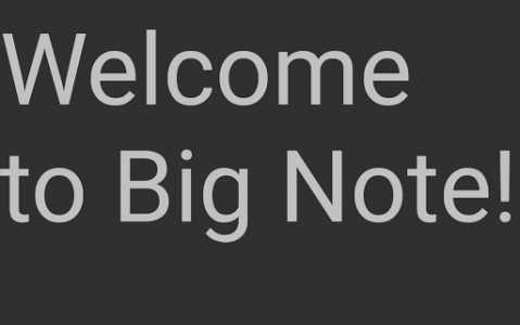 اسکرین شات برنامه Big Note 3