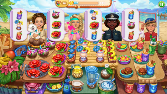 اسکرین شات بازی Tasty World: Restaurant Games 3