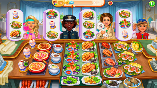 اسکرین شات بازی Tasty World: Restaurant Games 1