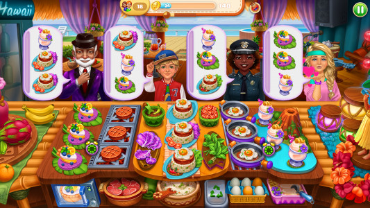 اسکرین شات بازی Tasty World: Restaurant Games 2