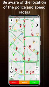 اسکرین شات برنامه Police Detector - Speed Radar 2