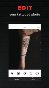 اسکرین شات برنامه INKHUNTER - try tattoo designs 3