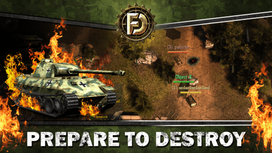 اسکرین شات بازی Find & Destroy: Tank Strategy 1