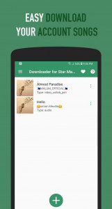 اسکرین شات برنامه Sing Downloader for Star Maker 1