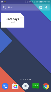 اسکرین شات 6 برنامه D-day Counter widget