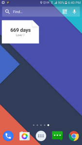 اسکرین شات 6 برنامه D-day Counter widget