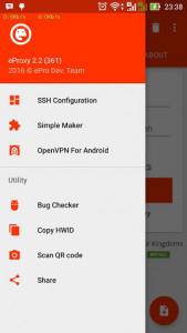اسکرین شات برنامه eProxy For Android 7