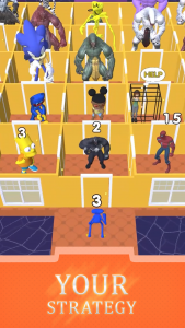 اسکرین شات بازی Monsters: Room Maze 5